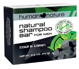 Human Nature  Men's Natural Shampoo Bar 1